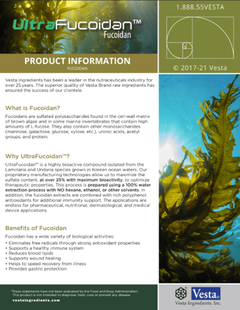 UltraFucoidan Brochure