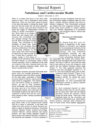 Nattokinase Whitepaper